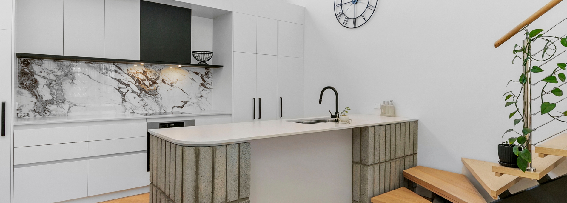 Full width project banner image