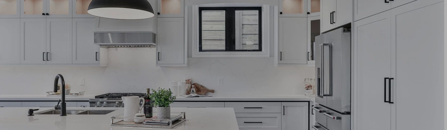 Full width project banner image