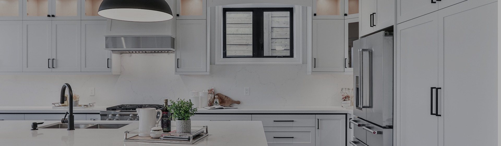 Full width project banner image