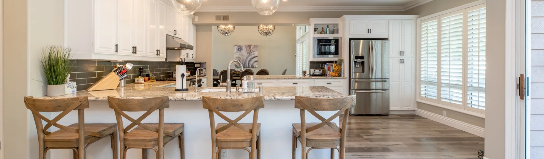 Full width project banner image