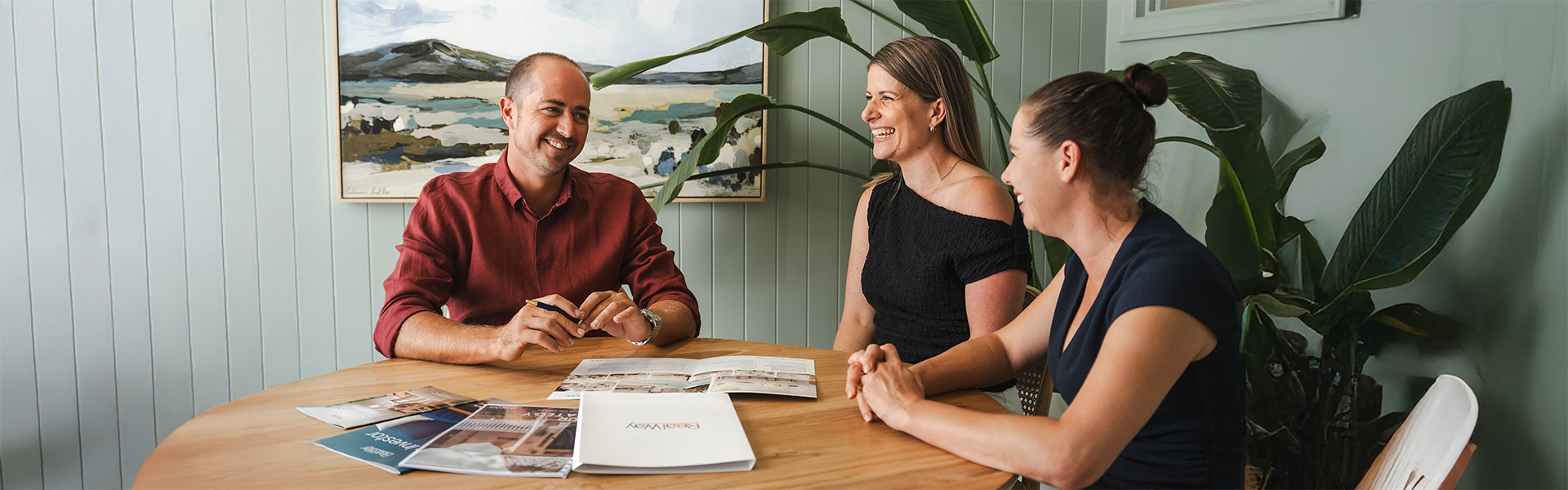 Full width project banner image