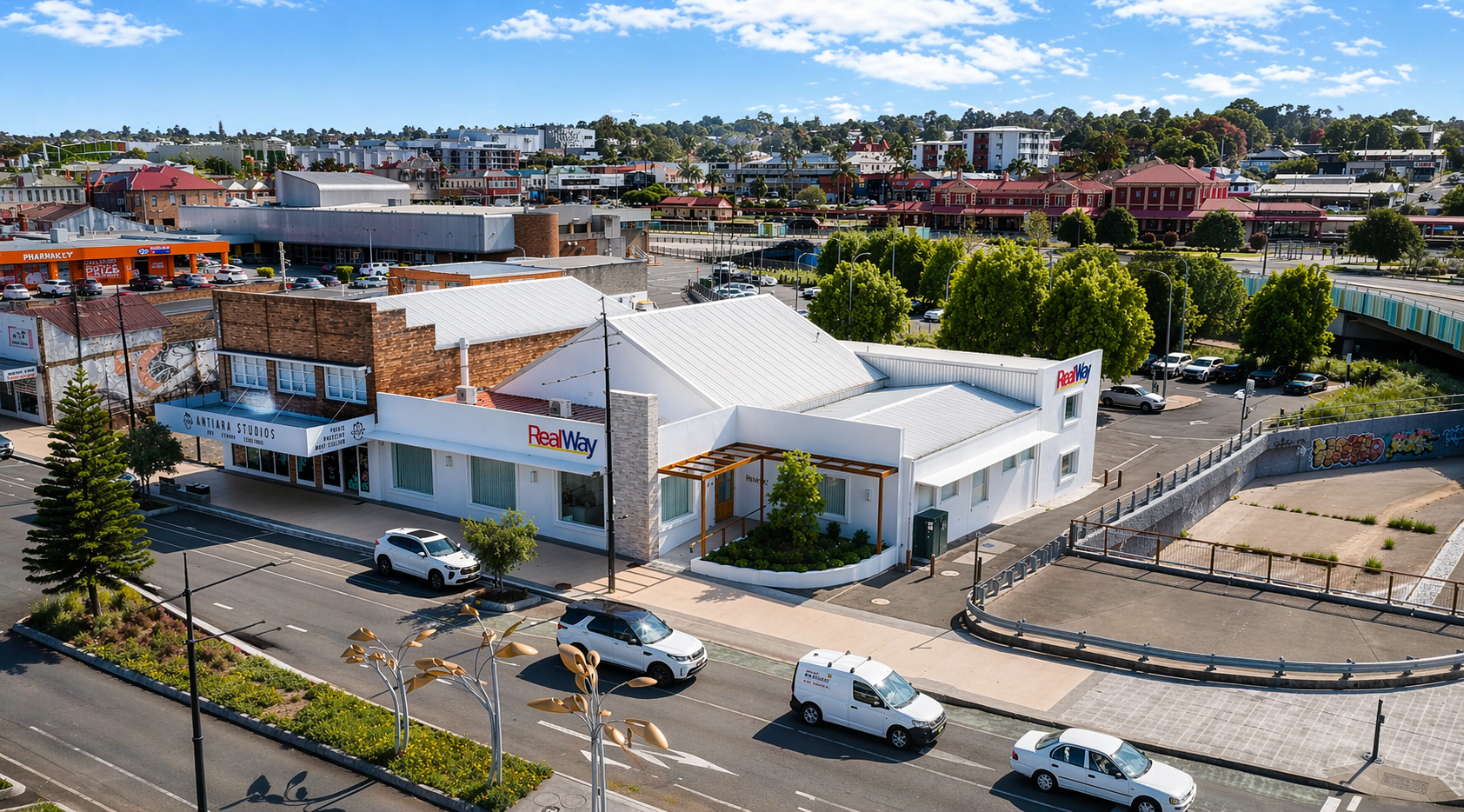 Full width project banner image