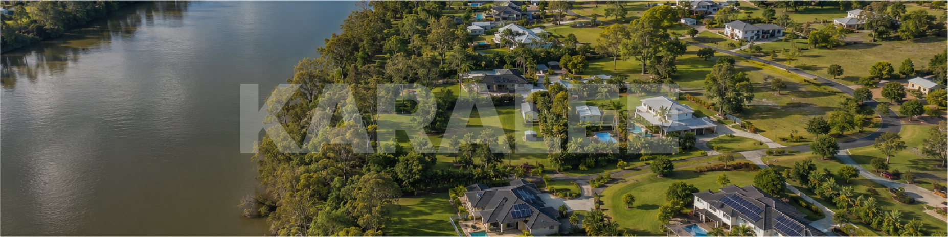Full width project banner image