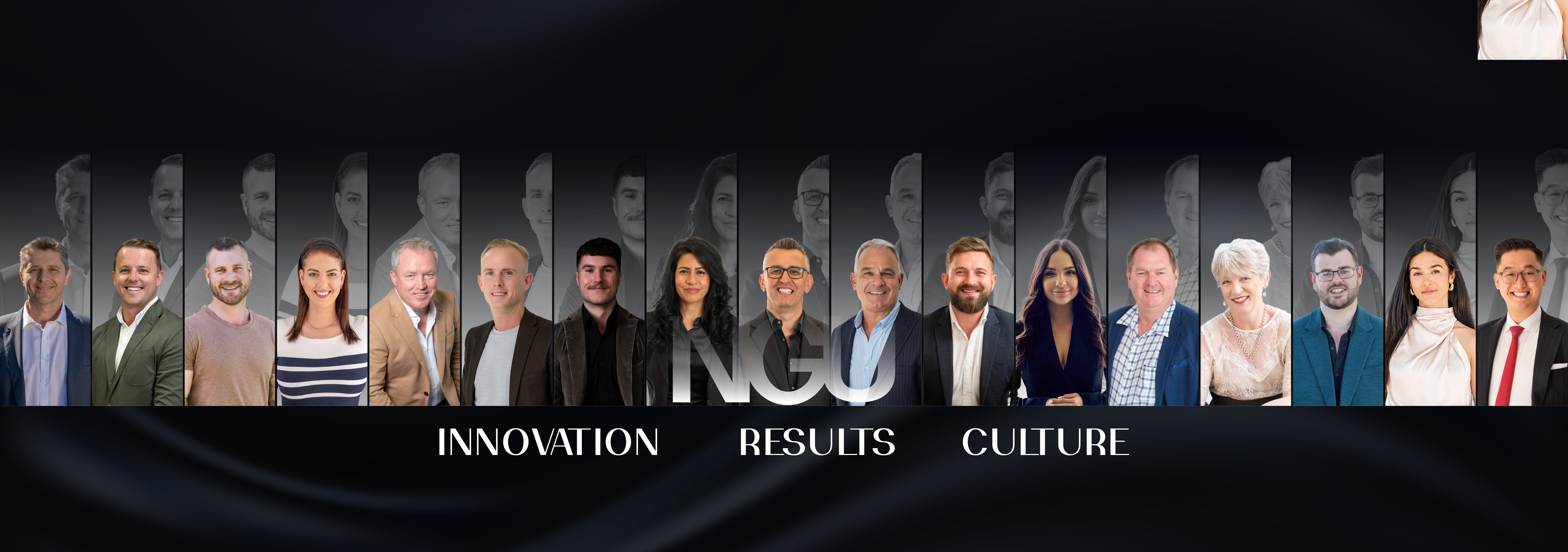 Full width project banner image