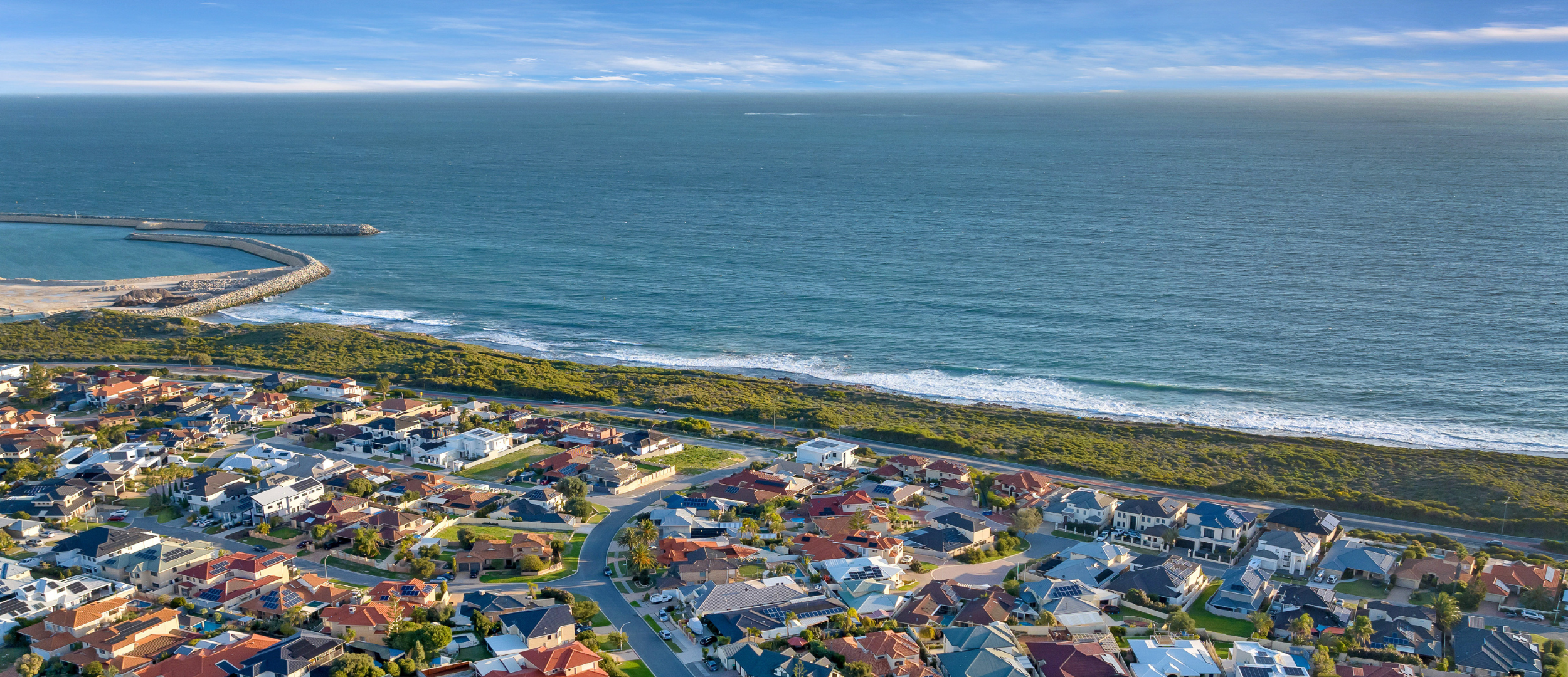 Full width project banner image