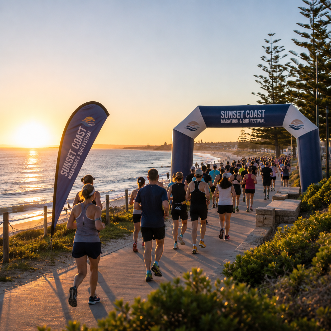 Sunset Coast Marathon Run