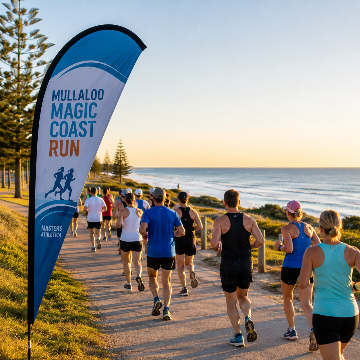 Mullaloo Magic Coast Run at Sunrise