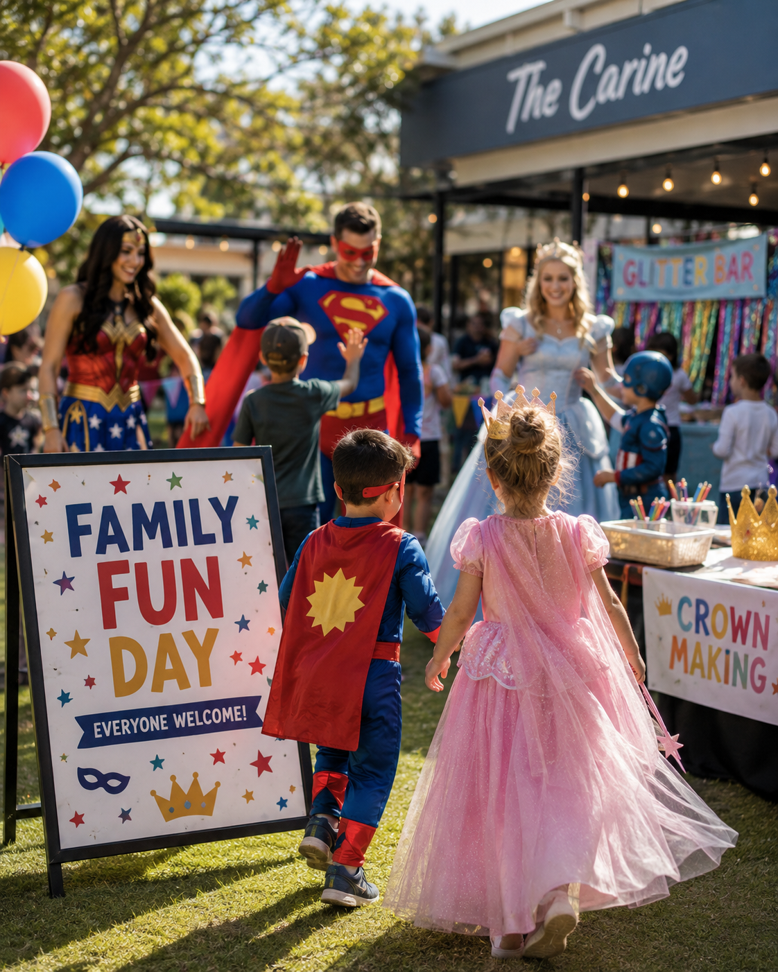 Family Fun Day: Superheroes and Princesses