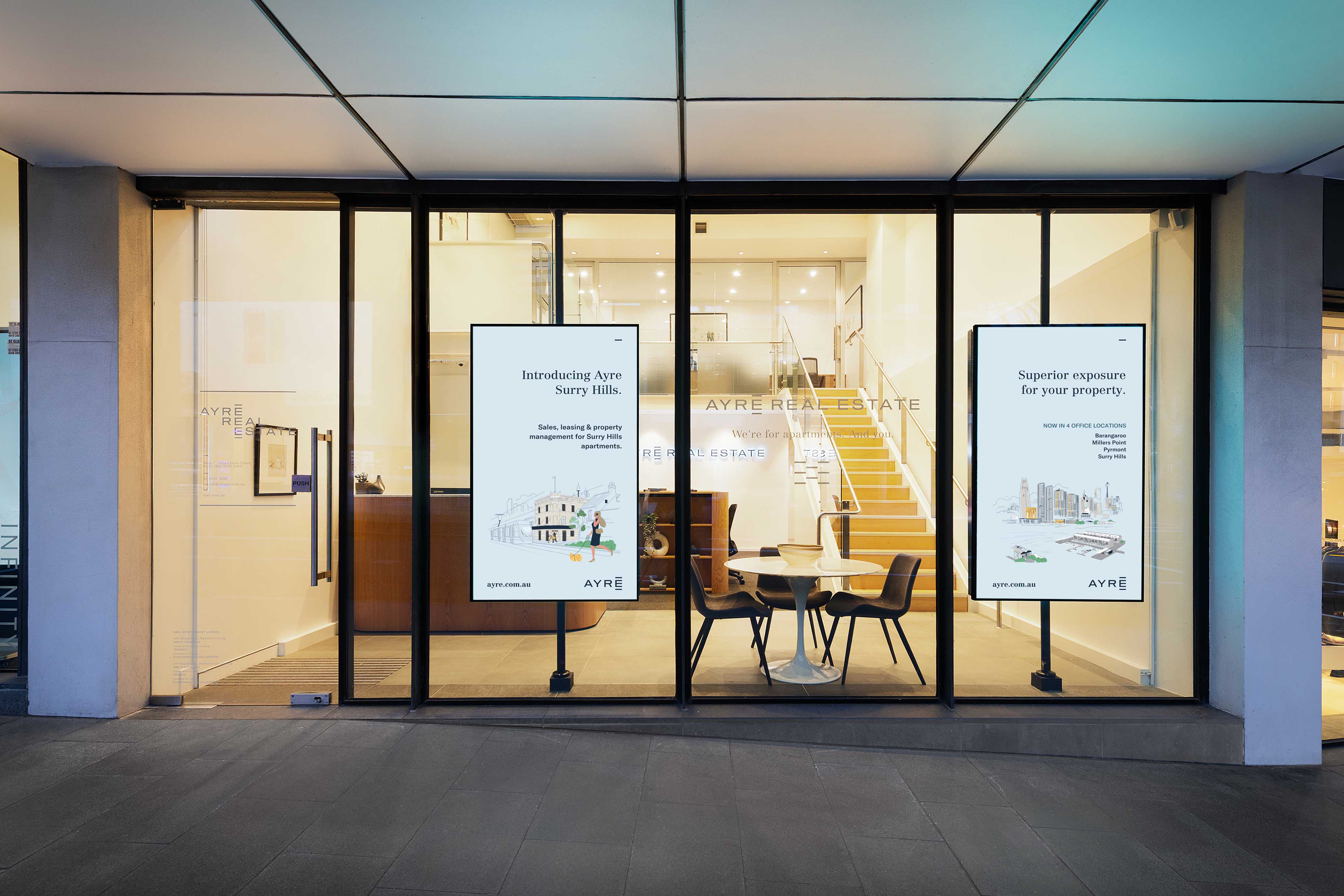 Full width project banner image