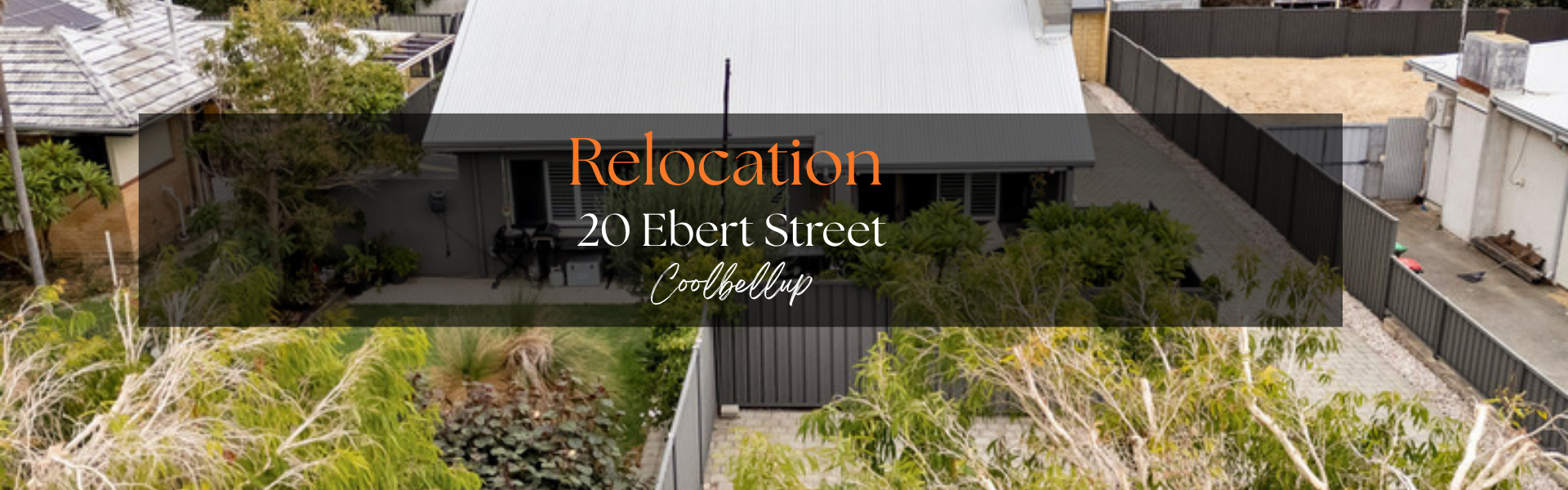 Full width project banner image