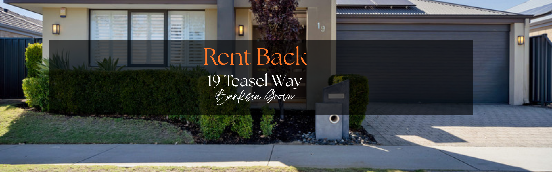 Full width project banner image