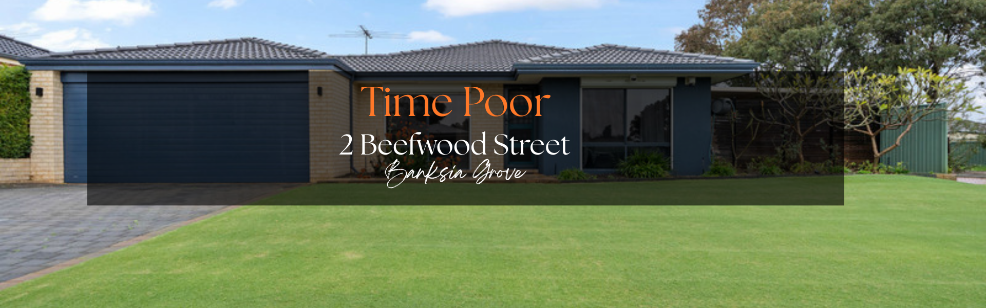 Full width project banner image