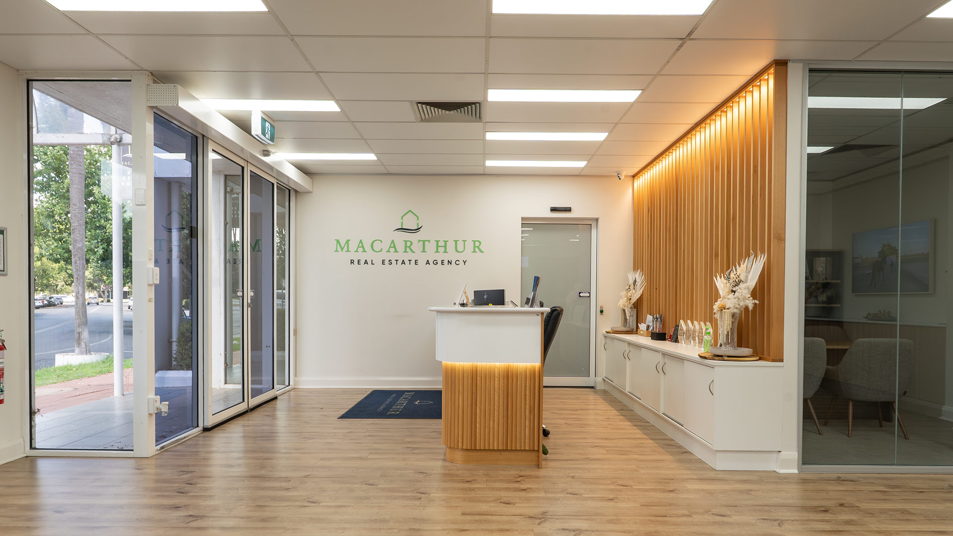 Full width project banner image