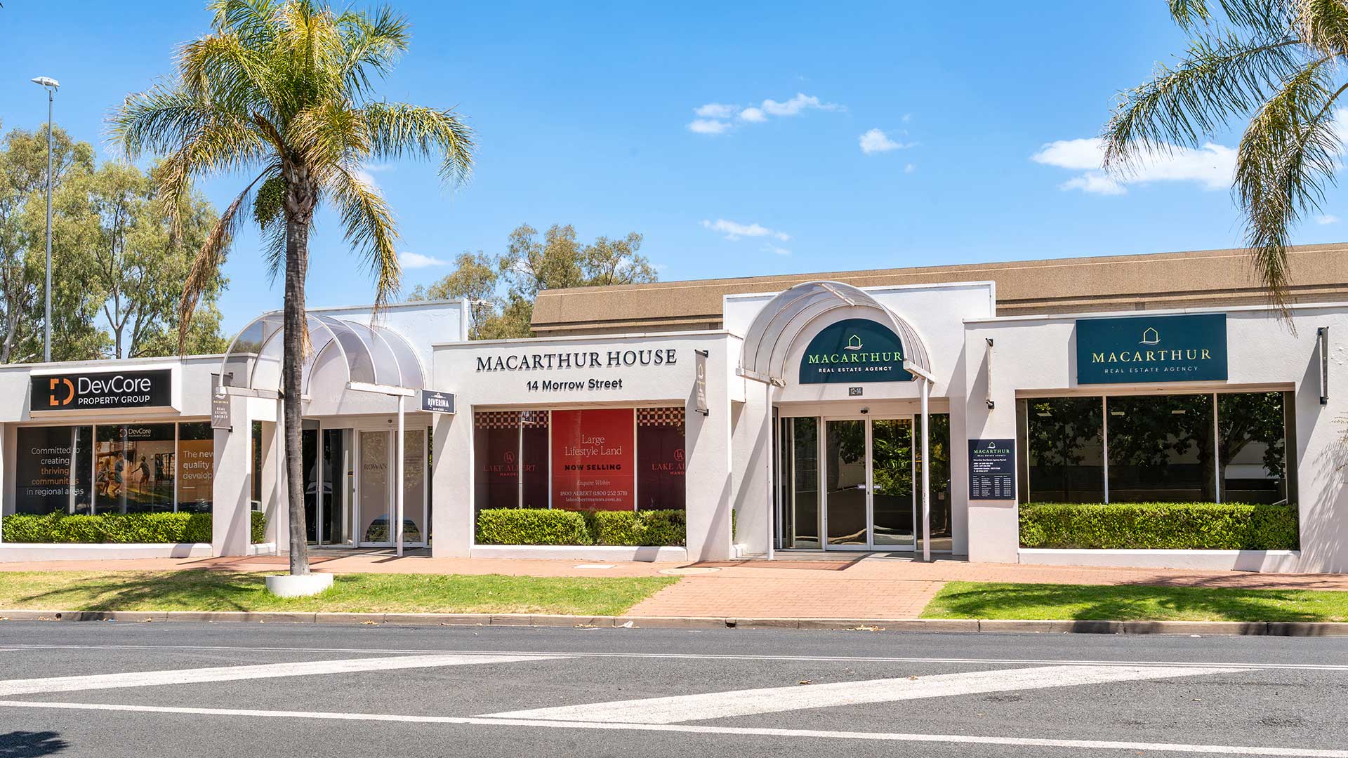 Full width project banner image