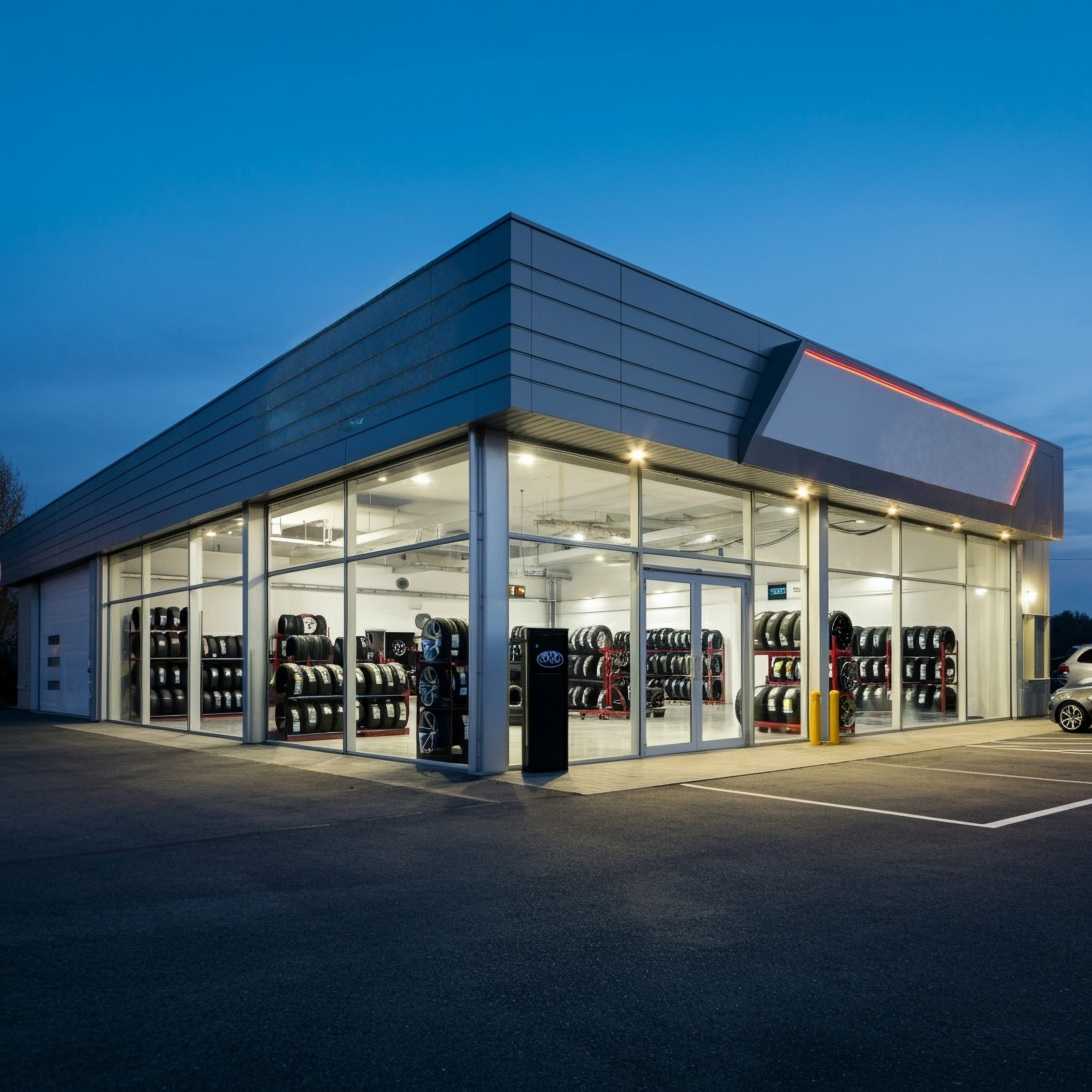 Full width project banner image