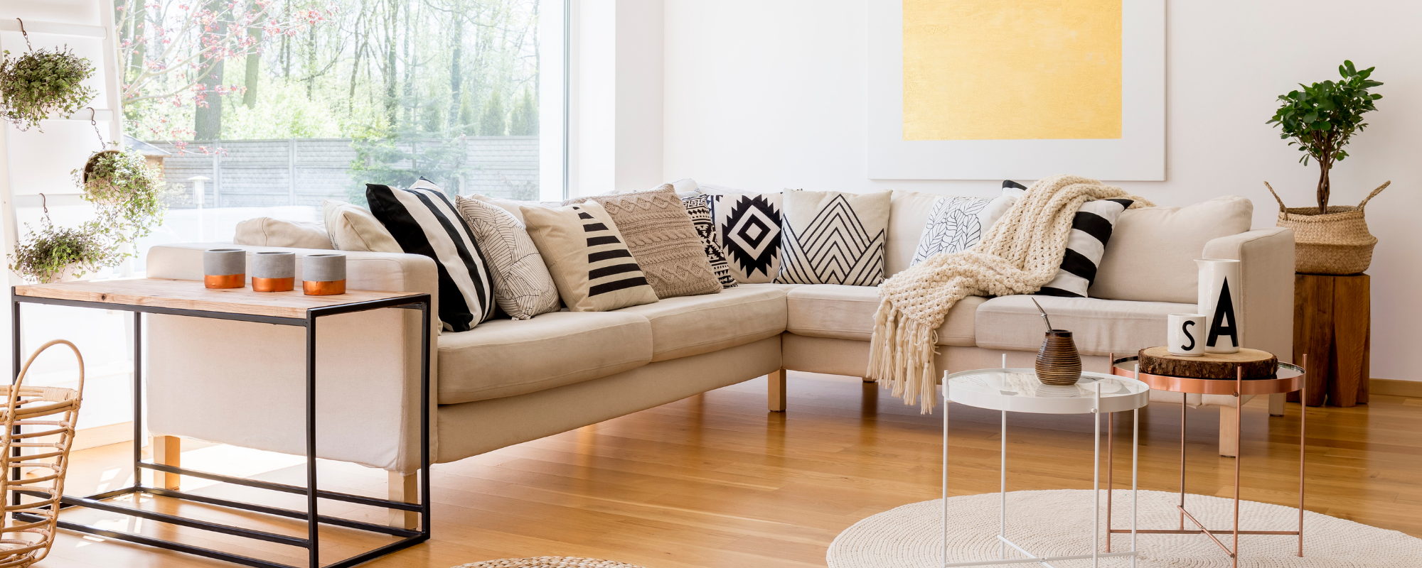 Full width project banner image