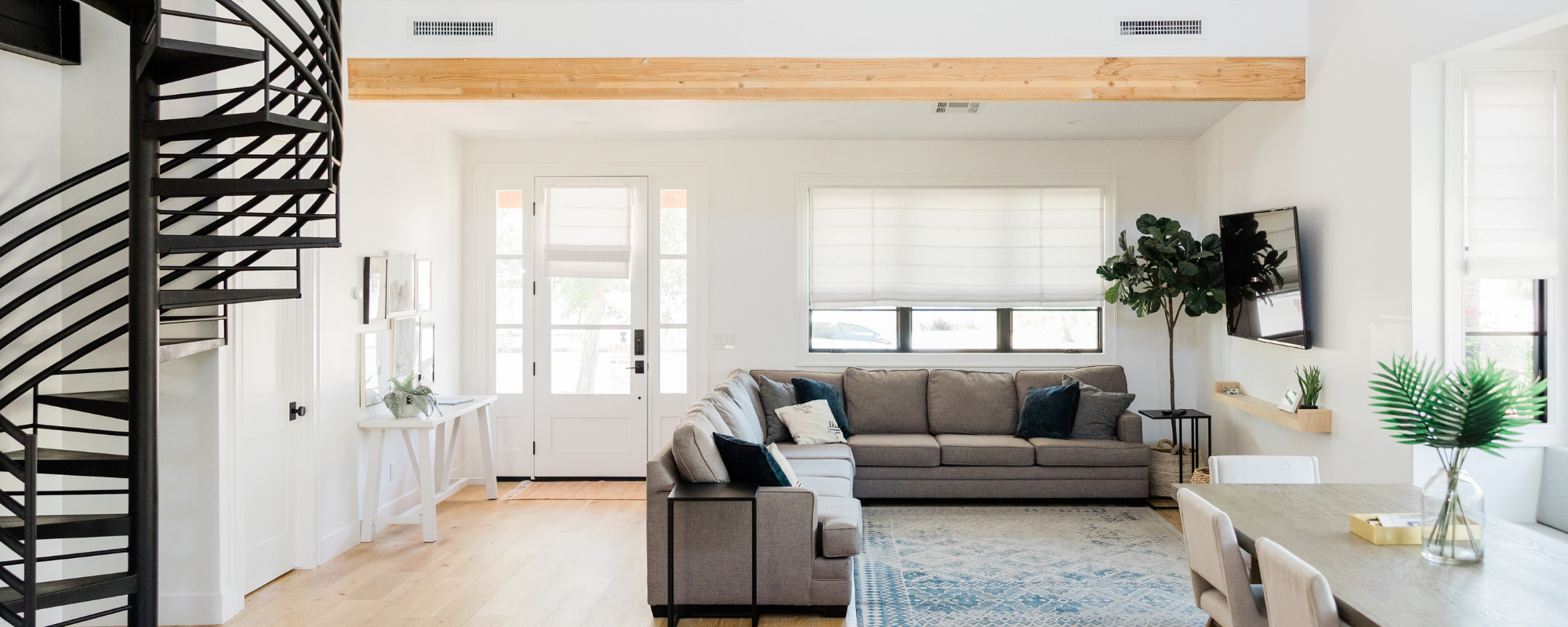 Full width project banner image