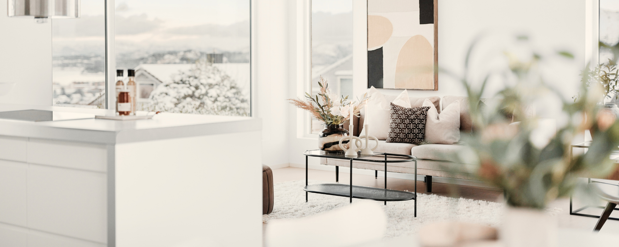 Full width project banner image