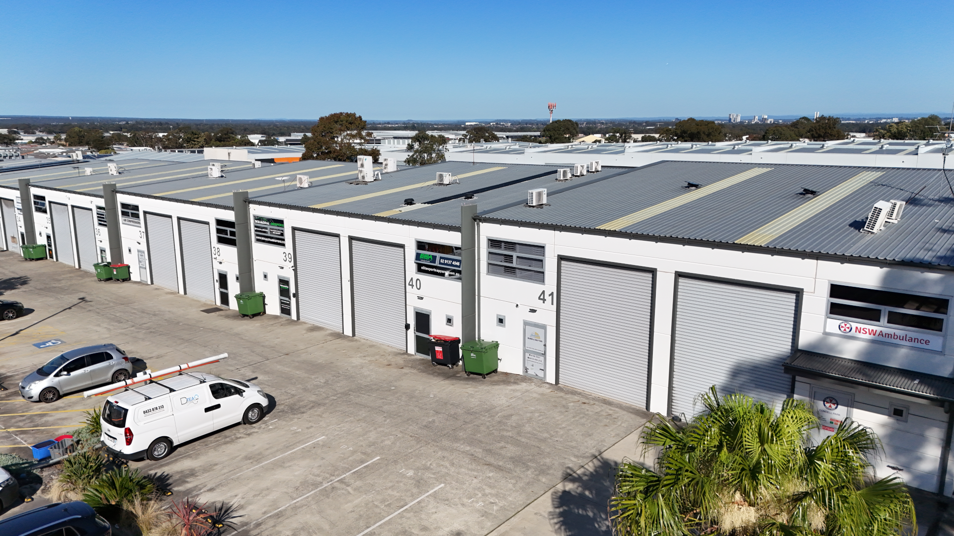 Full width project banner image