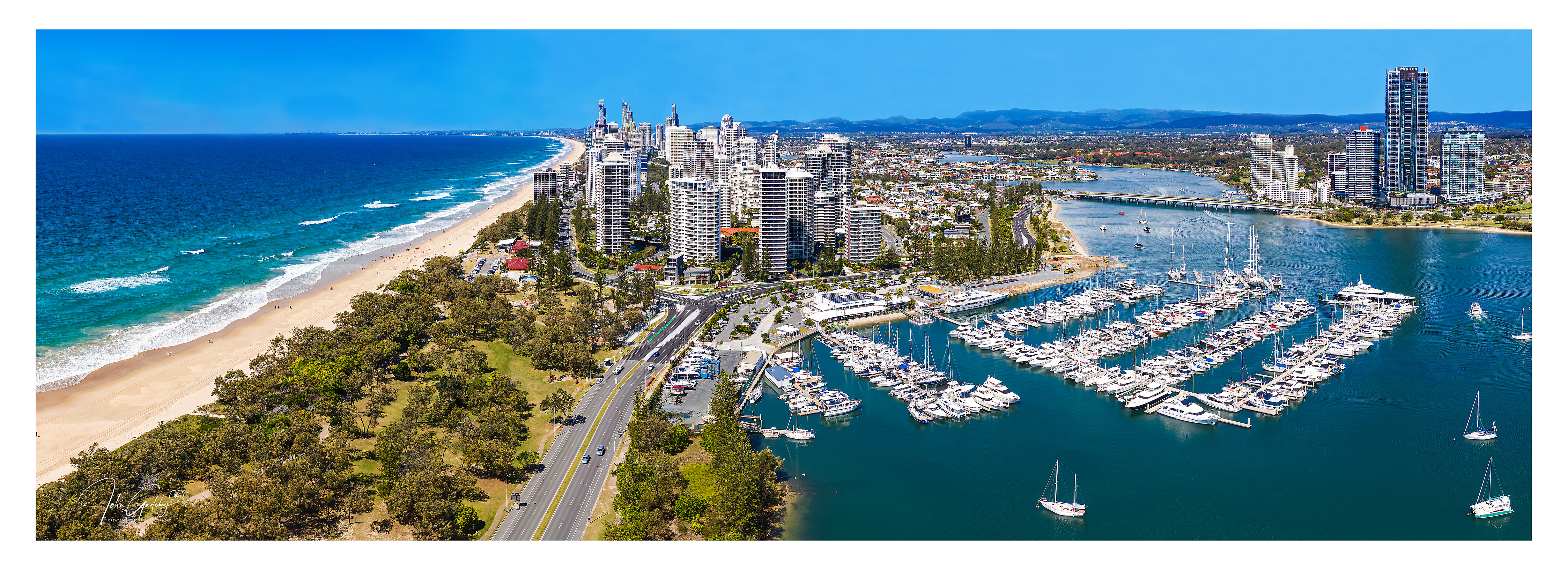 Full width project banner image