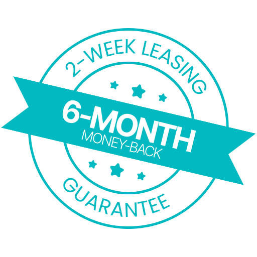 6-month money back guarantee