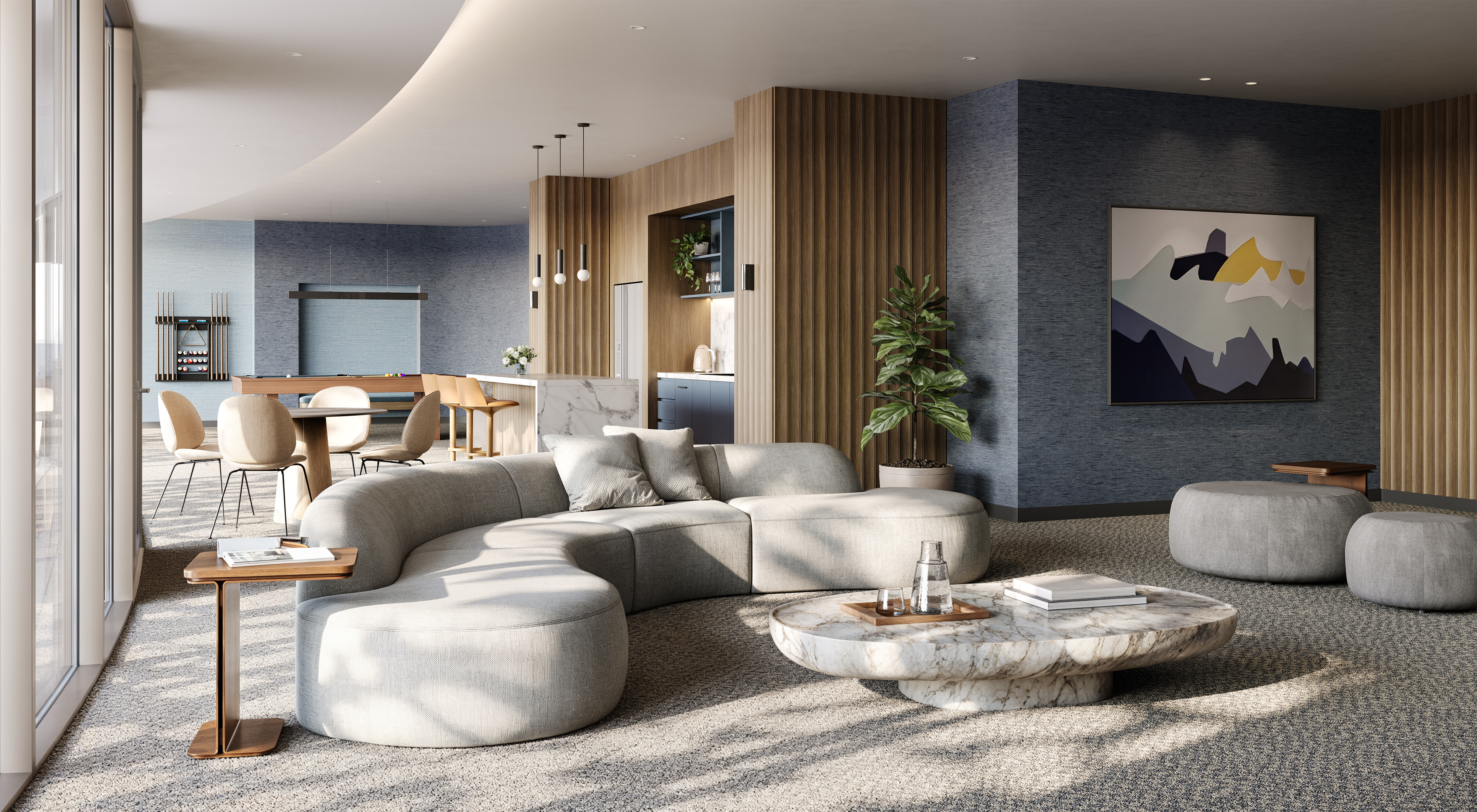 Full width project banner image