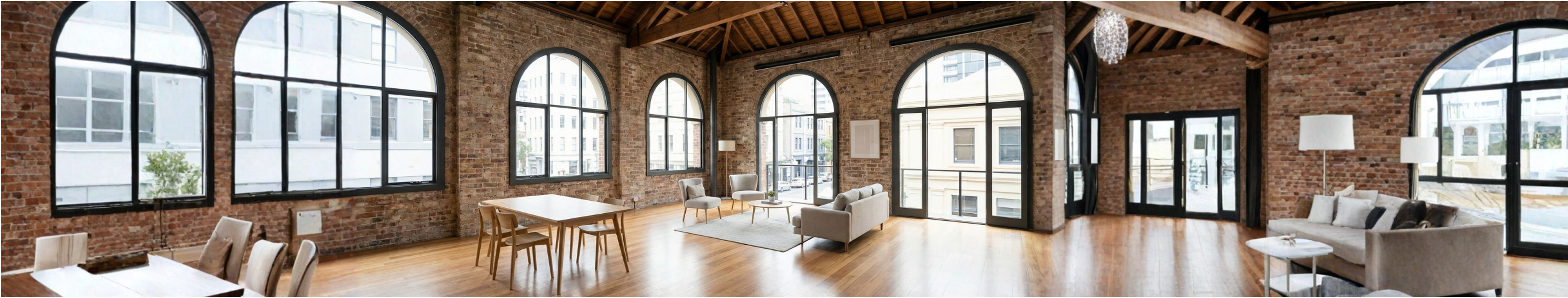 Full width project banner image