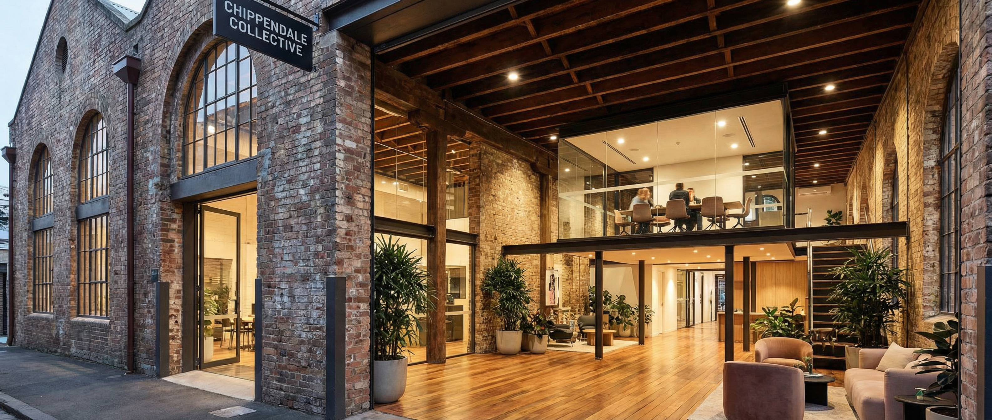 Full width project banner image