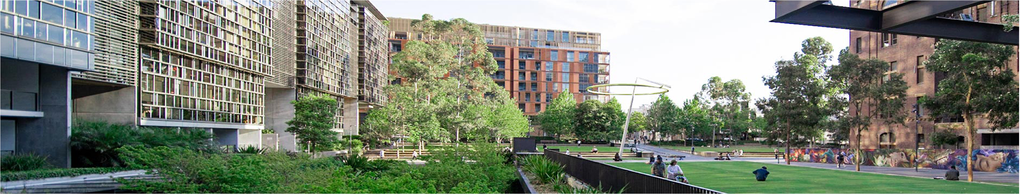 Full width project banner image