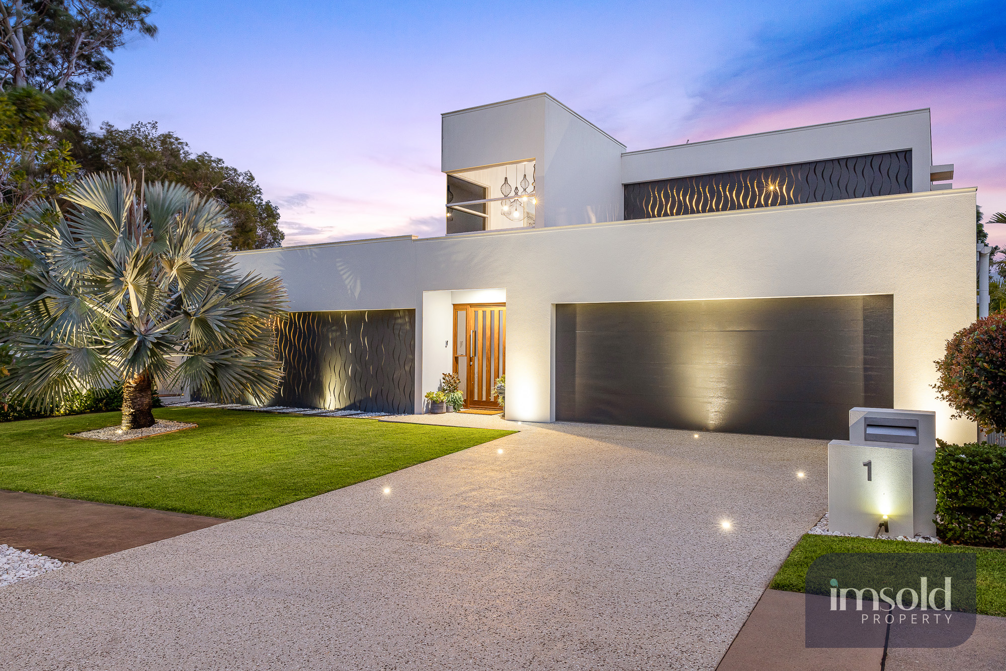 Well presented Noosa luxury home exterior ready for sale