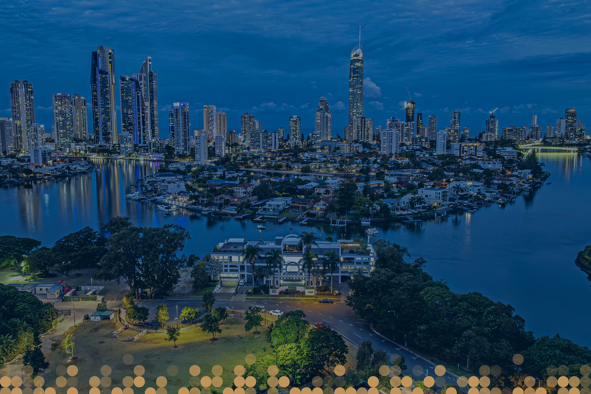 Full width project banner image
