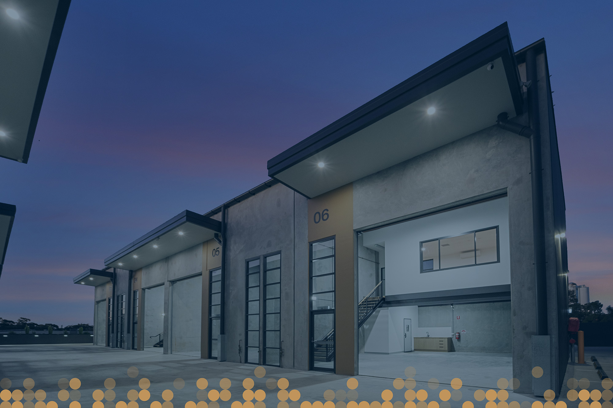 Full width project banner image