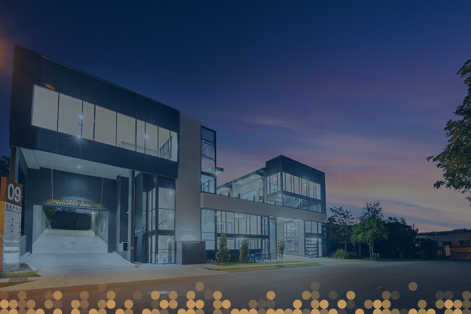 Full width project banner image