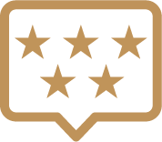 Five-star reviews