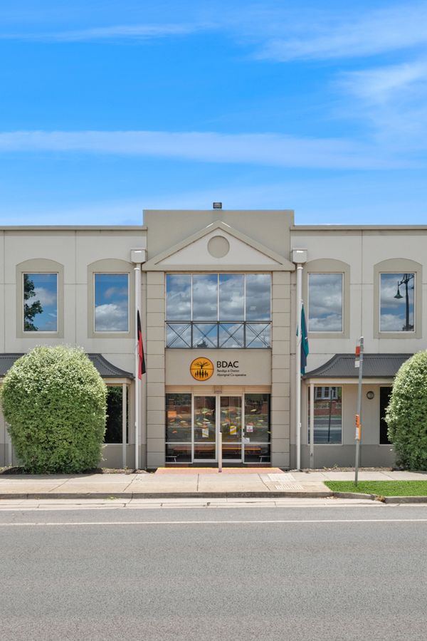 Commercial building exterior