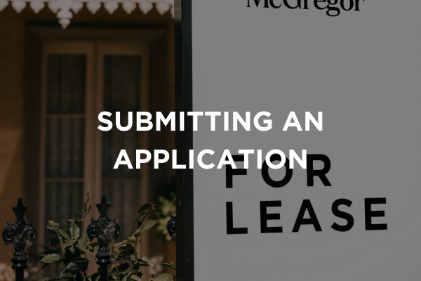 Submitting an Application