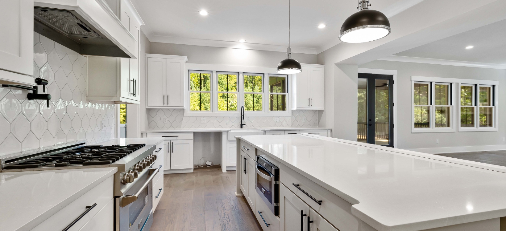 Full width project banner image